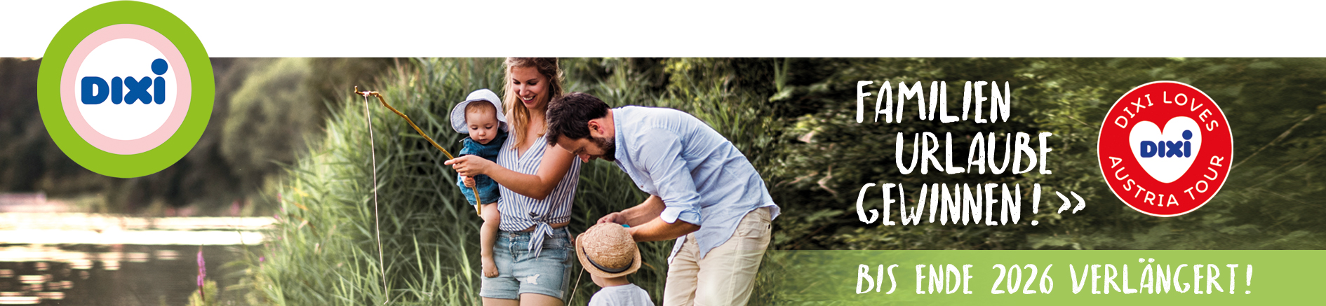 DIXI TOUR Gewinnspiel - Familienurlaub gewinnen!