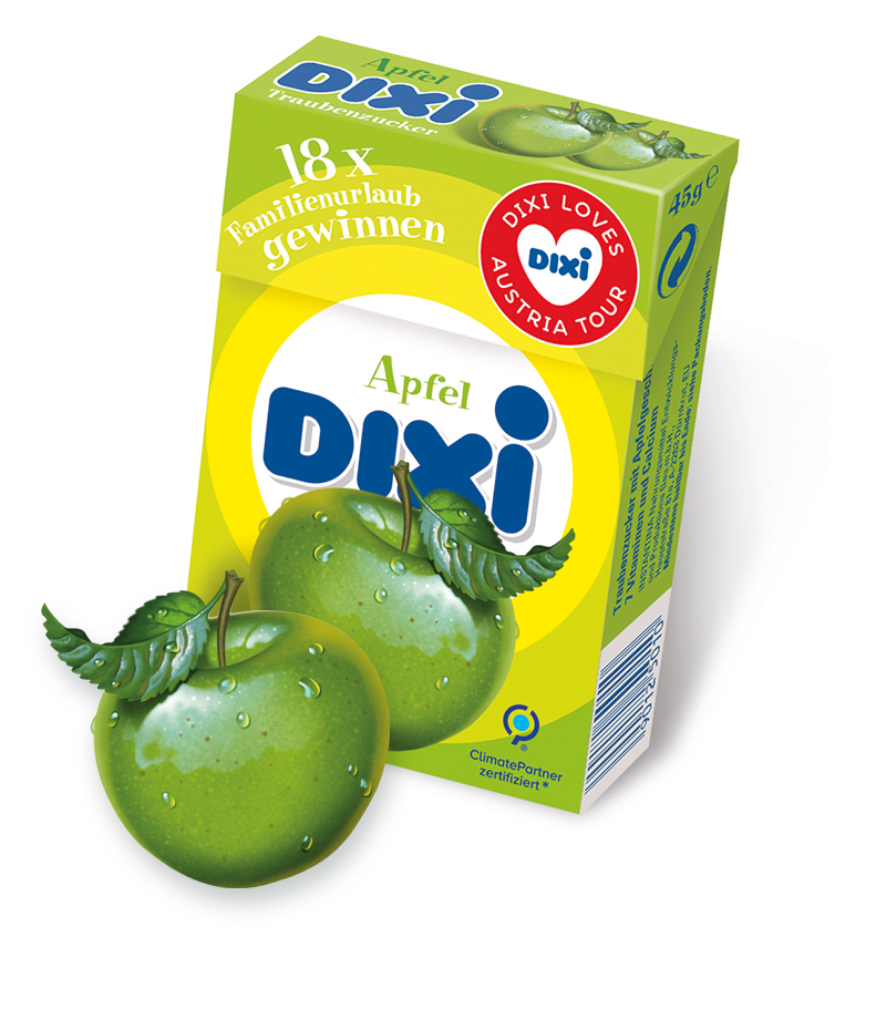 DIXI Packung Apfel
